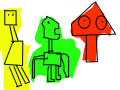 신호등외계인 : dshsdh 스케치판 ,sketchpan