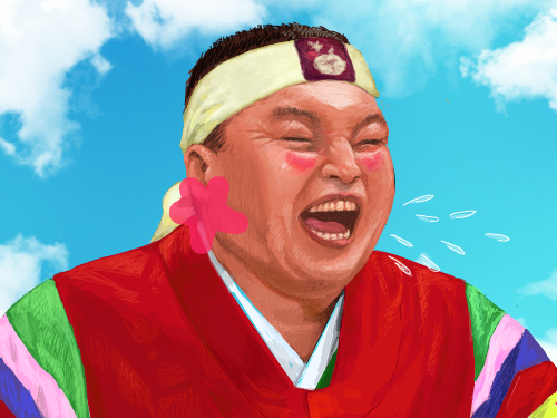 강호동 : 강호동연습 스케치판 ,sketchpan