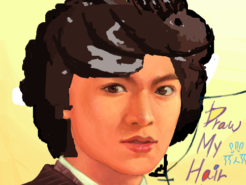 머리카락 : 머리카락 스케치판 ,sketchpan