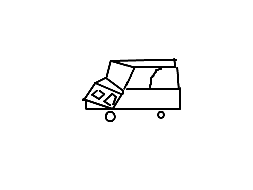 이건 뭔 자동차? : 자동차 막그림 스케치판 ,sketchpan
