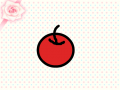 사과뭉치 : 빨간사과 스케치판 ,sketchpan