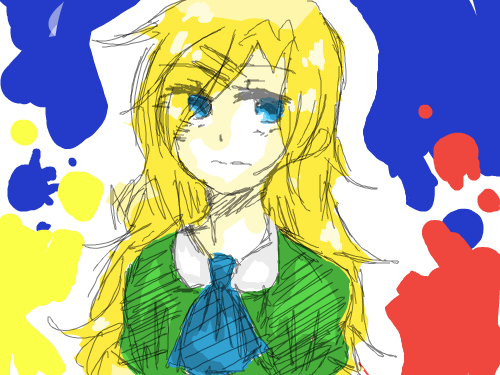 메리(?) : 썩었네요 제그림ㅇㅅㅇ;; 스케치판 ,sketchpan