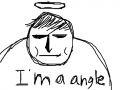 the angle : i'm a angle! 스케치판 ,sketchpan