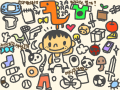 초등학생 : 초등학생의물건 스케치판 ,sketchpan