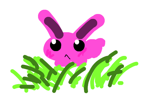 토끼 : ㅎㅎ... 스케치판 ,sketchpan