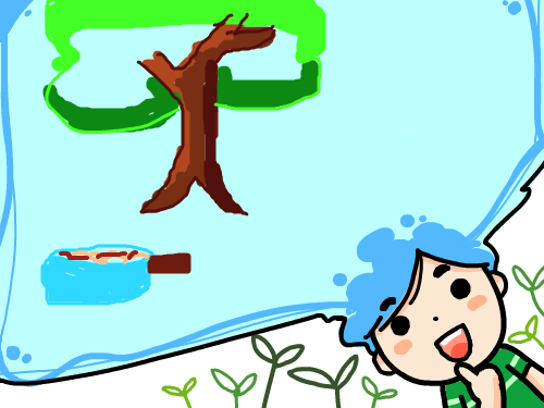 생각 : 사람의 생각 스케치판 ,sketchpan