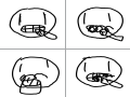 양치질 : 양치질 스케치판 ,sketchpan