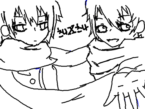 츠나x츠나 : 츠나x츠나 입니다ㅠ첫 작이라 그런지 많이 어색하군요;;역시, 채색을 못하는 저의 특성상채색은 오늘도 실패입니다ㅠㅠ오늘도 좋은 하루 되세요! 스케치판 ,sketchpan