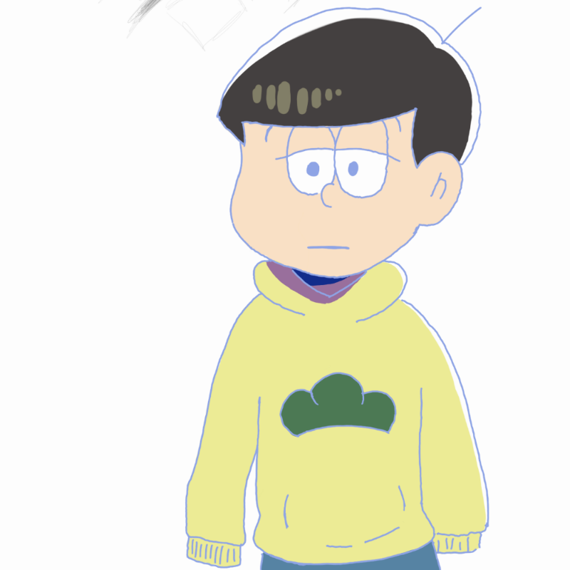 일요일에그.. : 일요일에그렸었느데 안웃는 쥬시마츠.. 아님말고 스케치판 ,sketchpan