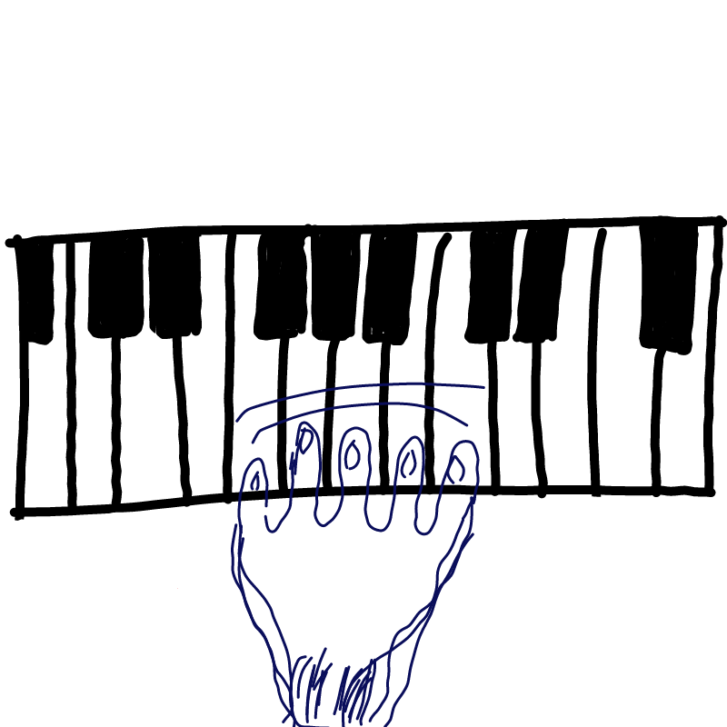 피아노 : 피아노 스케치판 ,sketchpan