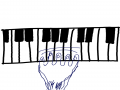 피아노 : 피아노 스케치판 ,sketchpan