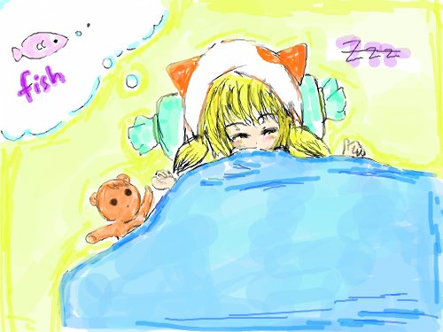 수면중-- : 잠자세요-- 스케치판 ,sketchpan