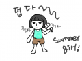 summer : ㅋㄴㅇㄴ 스케치판 ,sketchpan