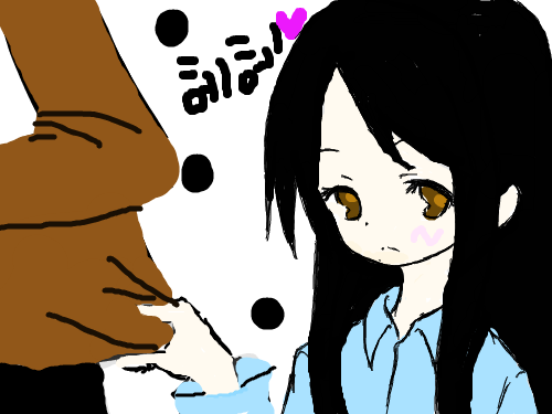 수줍은소녀 : ㅇ,ㅇ...걍 심심해서 그렷어요 욕 ㄴㄴㄴ 스케치판 ,sketchpan