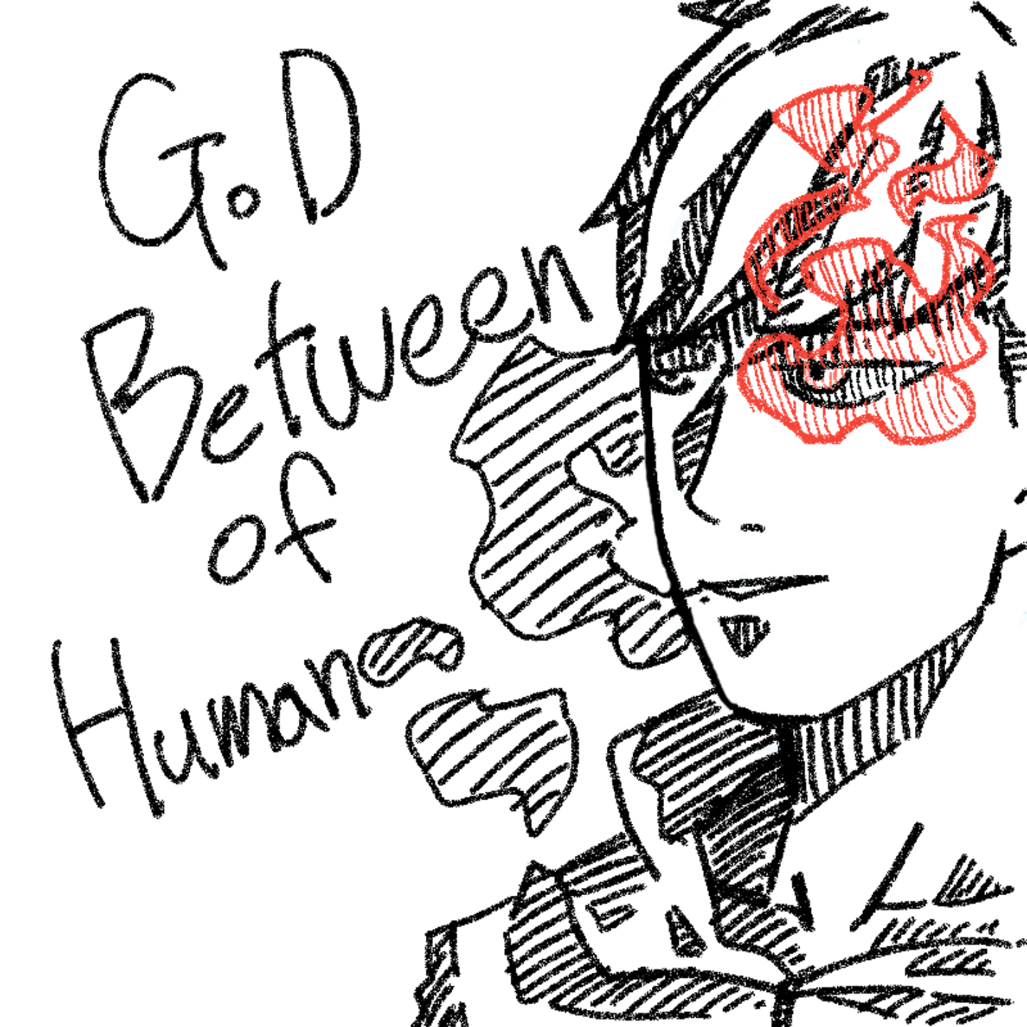 "아마도" .. : 아마도 애니짤로 만들 만화 제목 스케치판 ,sketchpan