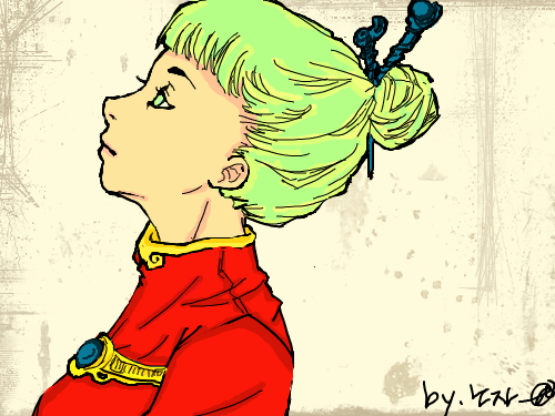 색칠 : 아졸리네여 ㅠ 스케치판 ,sketchpan