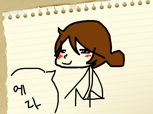 에라 \'ㅅ\' : ;ㅅ; 자캐 ㄱ-뻥게임캐 스케치판 ,sketchpan