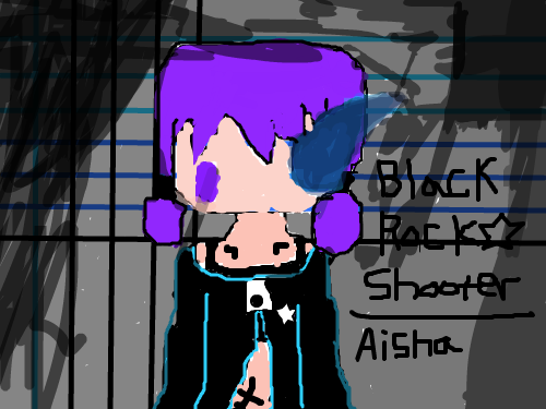 Black★Shooter아이샤 : 걍..그렷는데...개초딩같은..그림..... 스케치판 ,sketchpan