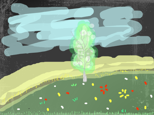 폭풍전야 : 폭풍이 오기 전.. 스케치판 ,sketchpan