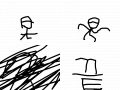 버스에 치인 졸라맨 : ㅈㄷ레ㅕㅐㅑㅔ 스케치판 ,sketchpan