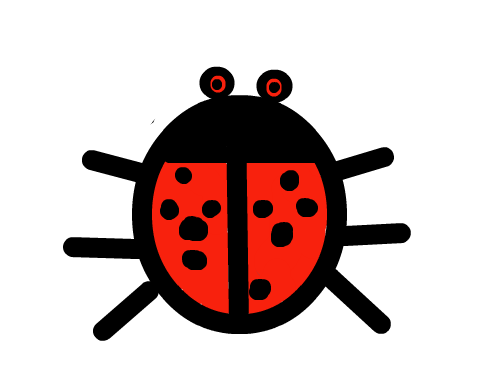 무당벌레 : 무당벌레 의 모습 입니다. 스케치판 ,sketchpan