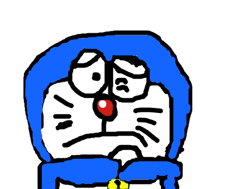 도라에몽 : 으어어 이게뭐야 ㅠㅠ첫작이지만 마우스로 하기에는 너무 힘드러 스케치판 ,sketchpan