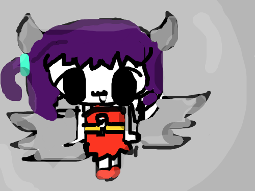 cute devil : come and learn how to draw a cute devil! 스케치판 ,sketchpan