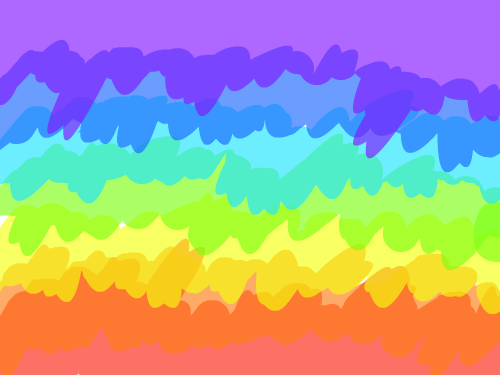 rainbow : rain a bow 스케치판 ,sketchpan