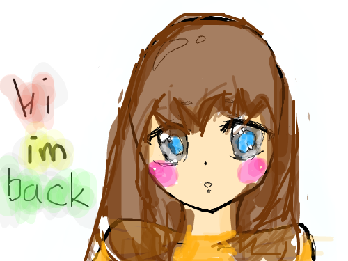 hair done : gold ink please 스케치판 ,sketchpan