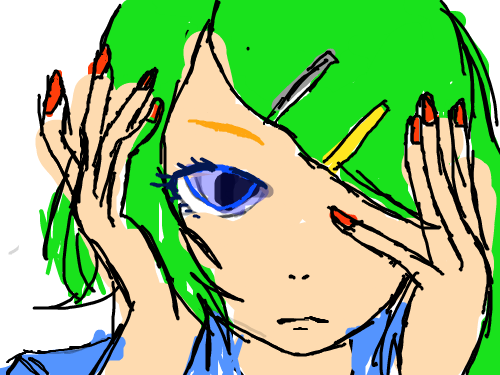 green : green 스케치판 ,sketchpan