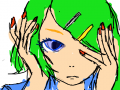 green : green 스케치판 ,sketchpan