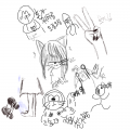 내가 무슨.. : 내가 무슨짓을한거지... 스케치판 ,sketchpan