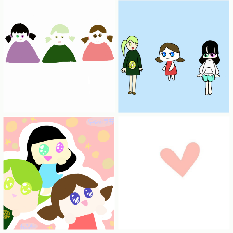 맨위왼쪽은.. : 맨위왼쪽은 제가그린거 제옆은 료징님 제아래는 그영님이 그려주신 거에요!!!
그영님,료징님감사합니다ㅎㅎ 스케치판 ,sketchpan