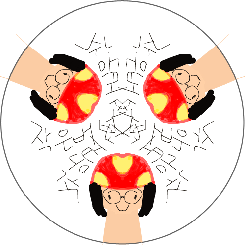 오너캐 : 오너캐그렸는데 이건 뭐야... 스케치판 ,sketchpan