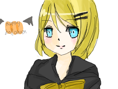 할로윈 린 : 안 할로윈같다 어쩌지 스케치판 ,sketchpan