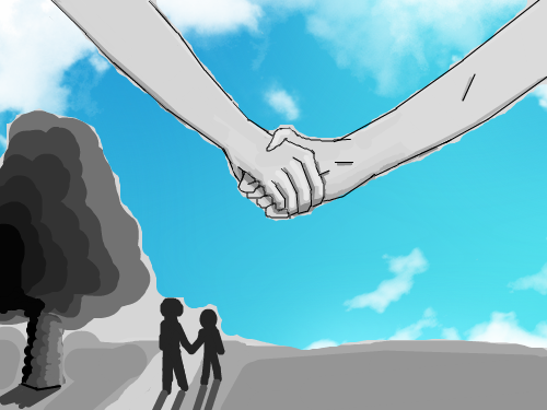 Your Hand : DD scene 스케치판 ,sketchpan