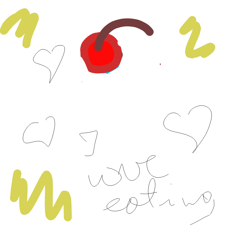 I love eat.. : I love eating 스케치판 ,sketchpan