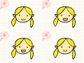 Smily girl : the first draw! 스케치판 ,sketchpan