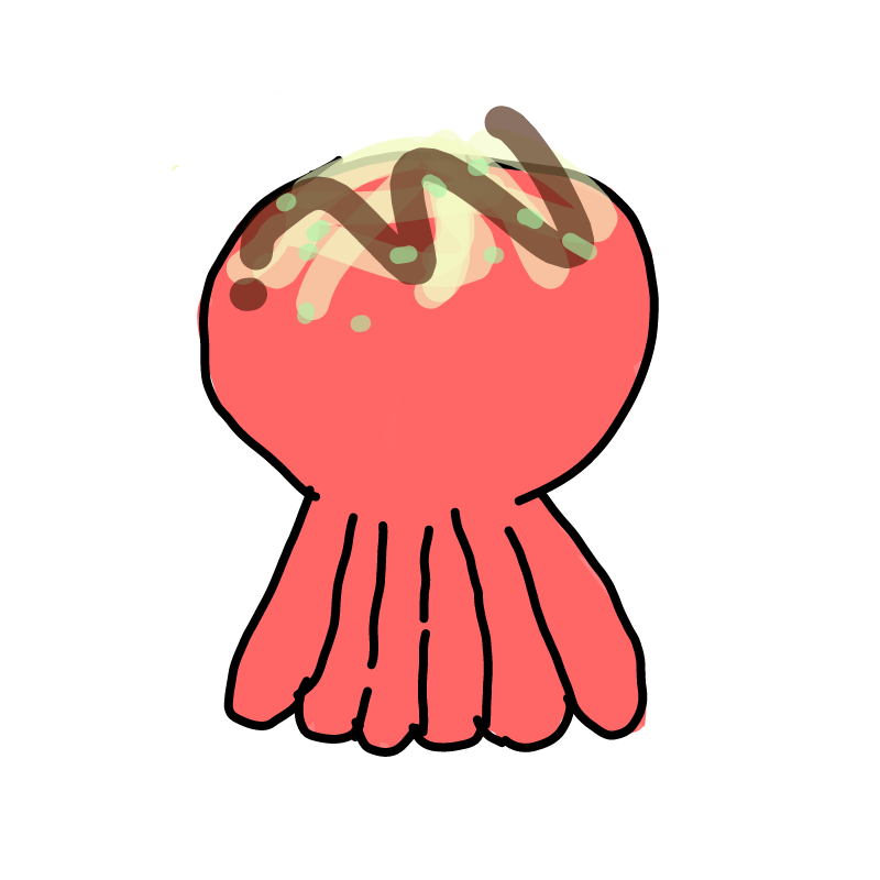 다코야끼문.. : 다코야끼문어문어 스케치판 ,sketchpan