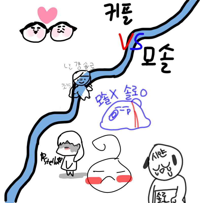 모솔 : 모솔 스케치판 ,sketchpan