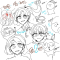 채색 어캄.. : 채색 어캄''?? 스케치판 ,sketchpan