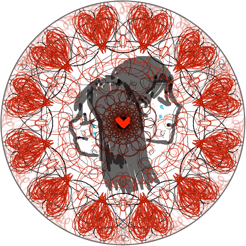 실처럼 꼬여버린 : 우리는 어떡해야할까? 스케치판 ,sketchpan