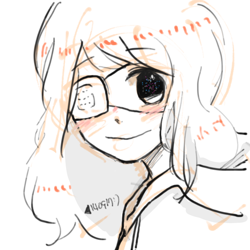 안대를끼면.. : 안대를끼면안대 스케치판 ,sketchpan