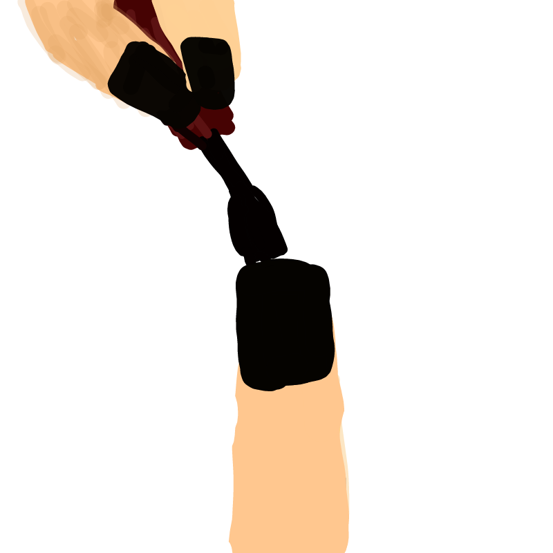 매니큐어 : 매니큐어 스케치판 ,sketchpan