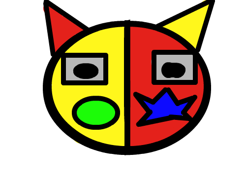 고야이로봇 : 이건고양이 스케치판 ,sketchpan