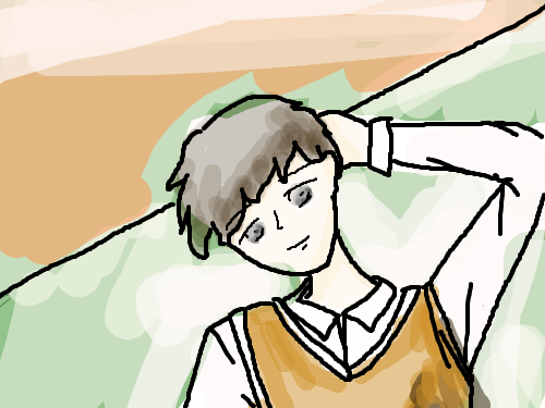 바보 : 흐헤헤헤헤 스케치판 ,sketchpan