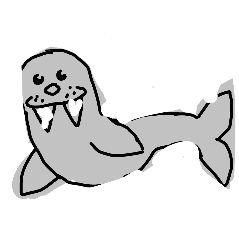 물개 : 물개 스케치판 ,sketchpan