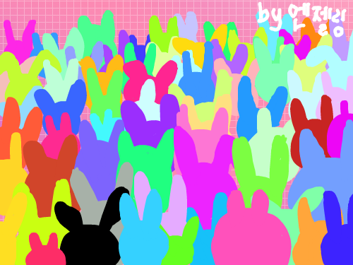BUNNIES!! : 그냥 토끼들 많이 그려봤다는...ㅎ 스케치판 ,sketchpan