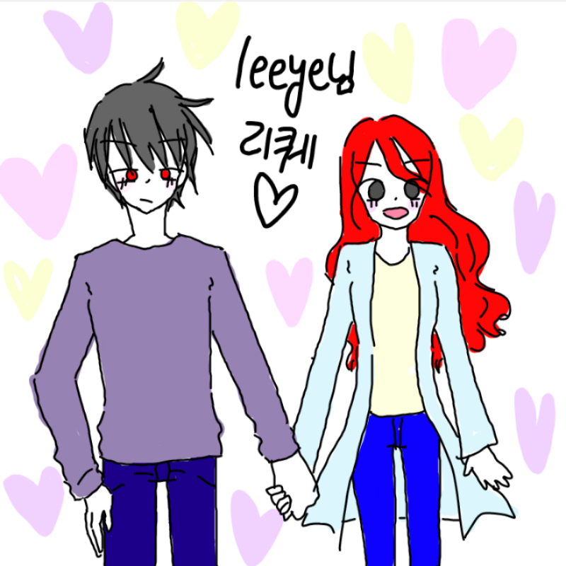 래드캣냐님.. : 래드캣냐님이 그려주신! 스케치판 ,sketchpan