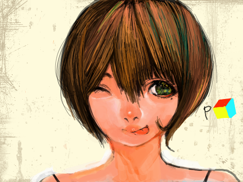 피!-랄까 : 체킷업! 아항♥ 스케치판 ,sketchpan